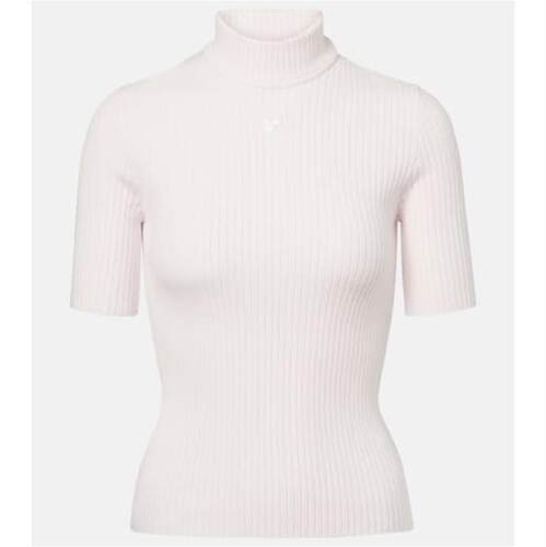 Courrèges 古未界 女士 上衣 Reedition 罗纹针织