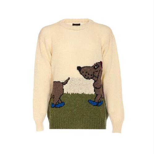 HOWLIN' 男士 FW25 毛衣 Pull Up To Bumper 圆领
