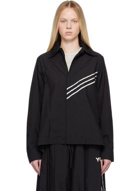 Y-3 女士 衬衫 黑色 3S