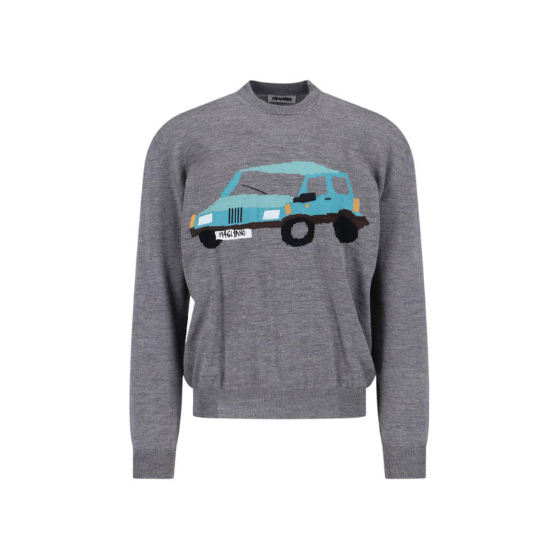 Magliano 男士 FW25 毛衣 灰色毛线衫