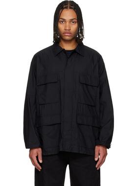 nanamica 男士 夹克 黑色 Light Weight Field 夹克