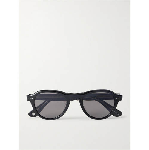 Garrett Leight 男士 FW26 太阳镜 McNally 椭圆框醋纤太阳眼镜