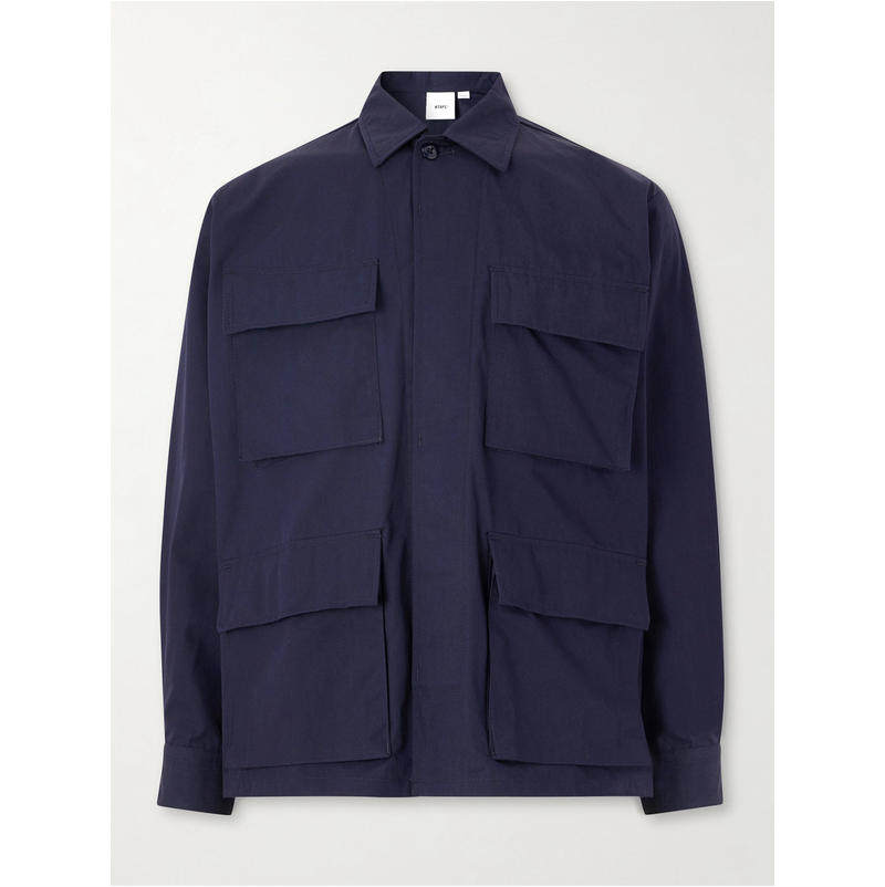 WTAPS 男士 FW26 夹克 CORDURA® 徽标印花棉混纺衬衫式
