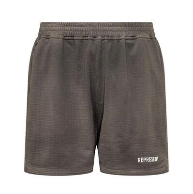 Represent 男士 SS26 短裤 水洗网眼