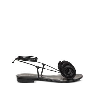 凉鞋 Magda SS25 女士 缠裹平底花朵 Butrym