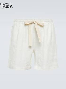 COMMAS 男款亚麻短裤 迷衣时尚