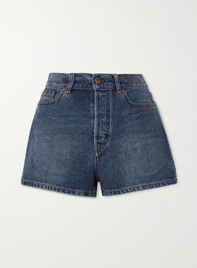 Chloé 女士 SS23 牛仔短裤 Escala 高腰牛仔短裤