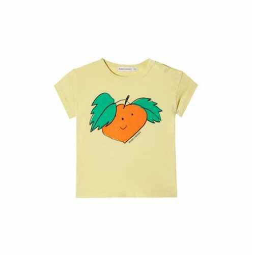Bobo Choses 中性（儿童） T恤 Curious Turnip 婴儿棉质针织童装