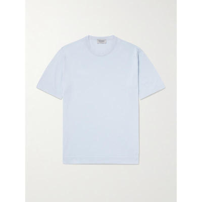 John Smedley 男士 SS26 衬衫 Lorca 修身海岛棉T恤