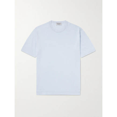 John Smedley 男士 SS26 衬衫 Lorca 修身海岛棉T恤
