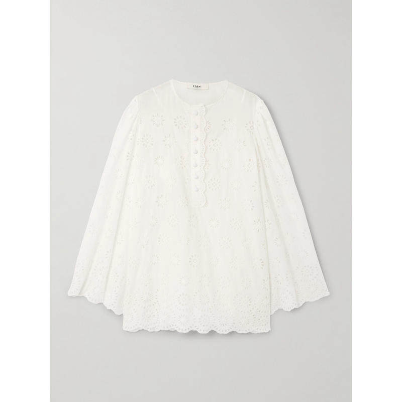 Chloé 女士秋冬新品 短款连衣裙 長袖迷你連身裙