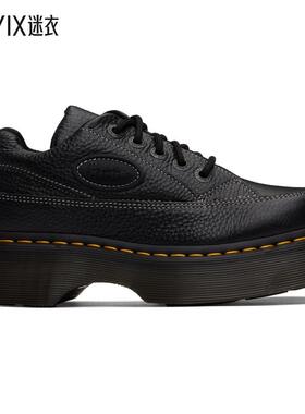 Dr. Martens马丁 女士 黑色 Buzz 5-Eye Milled Nappa Leather 德