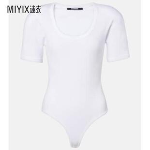 Jacquemus 女款 刺绣棉质连体衣 迷衣时尚