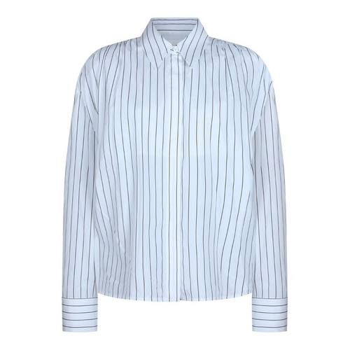 Jil Sander 女士 SS26 衬衫 落肩條紋襯衫