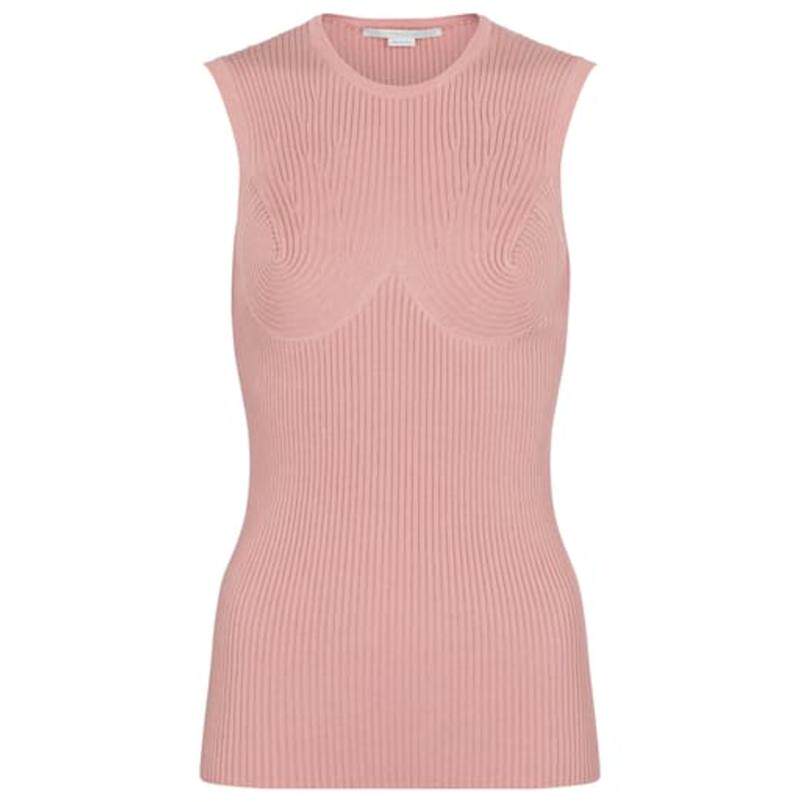 Stella Mccartney 斯特拉·麦卡特尼 女士 背心 棉混纺上衣