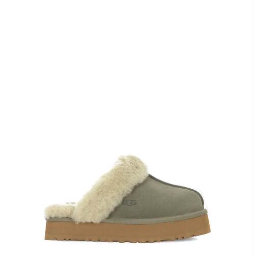 UGG Australia 女士 FW26 穆勒鞋 Disquette 标志压花拖鞋