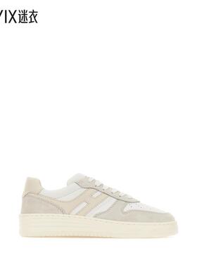 【春夏新品】Hogan 女款Two-tone H630 皮质运动鞋 迷衣时尚