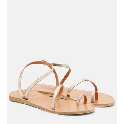 Ancient Greek Sandals 女士 凉拖 金属感皮质凉鞋