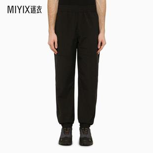 【春夏新品】The North Face北面 男款黑色高科技布织带Logo裤子