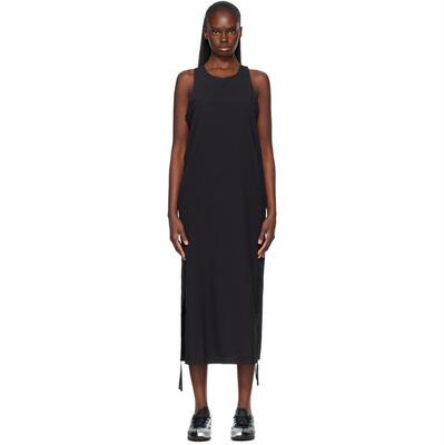 Y-3 女士 中长连衣裙 黑色 Racer Cinch 连衣裙