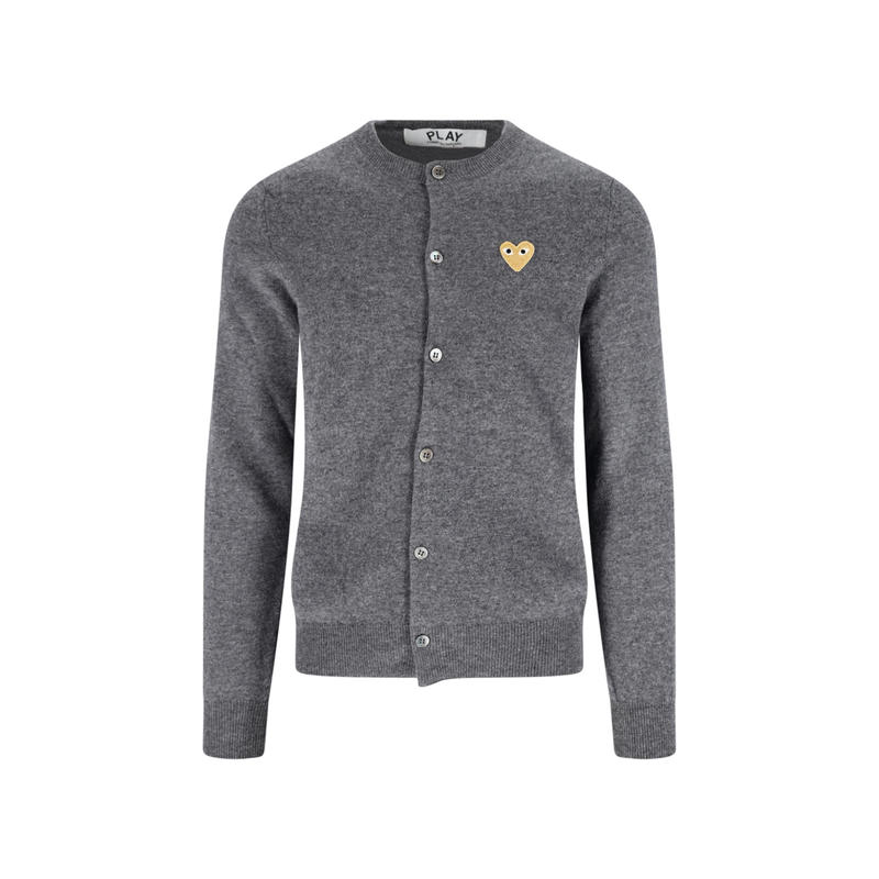 Comme Des Garcons Play 中性（成人） FW25 毛衣 灰色毛线衫