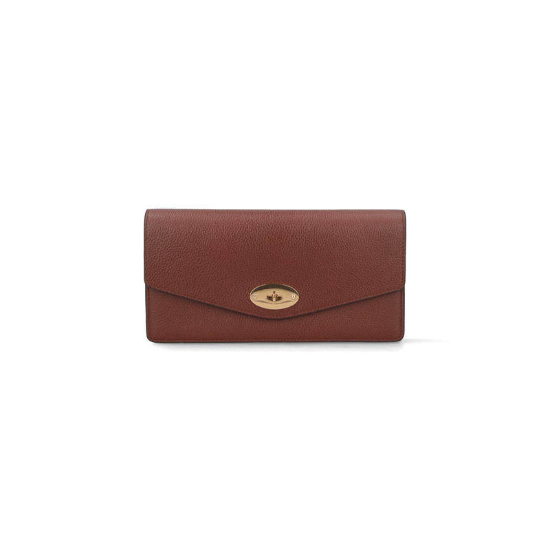 Mulberry 迈宝瑞 女士 SS26 钱包 深紫色棕色