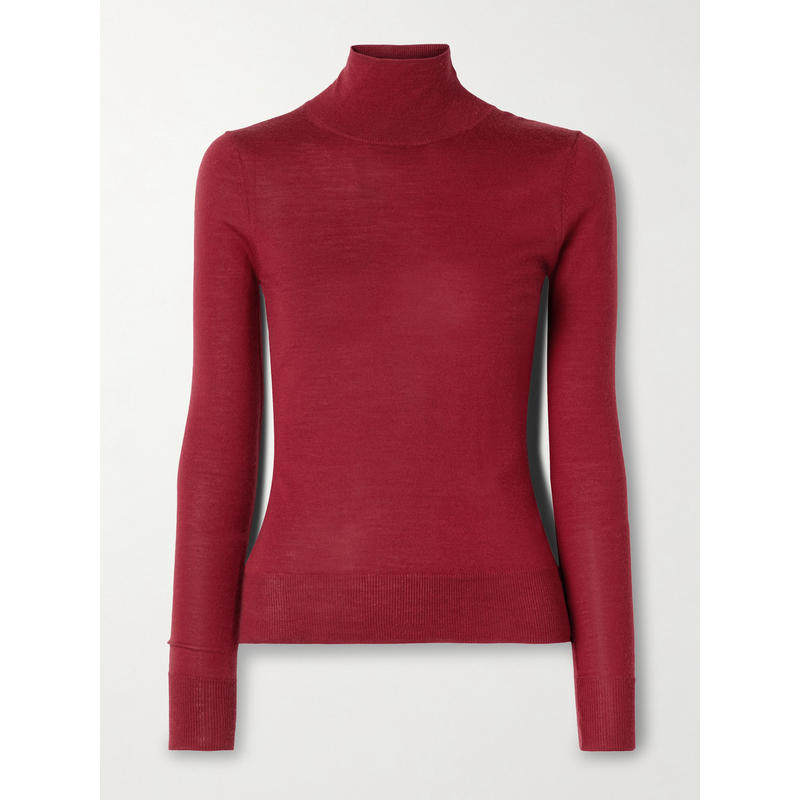 Carolina Herrera 女士秋冬新品 针织衫 羊毛真丝混纺高领上衣,女装/女士精品,毛针织衫,淘宝优惠券,粉丝福利购,淘宝优惠卷