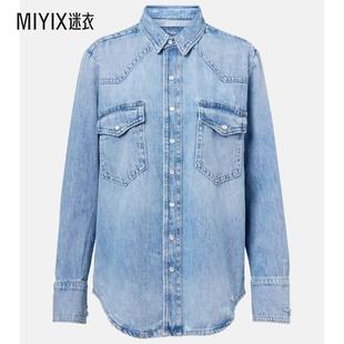 刺绣牛仔布衬衫 Polo 女款 Ralph Lauren拉夫劳伦