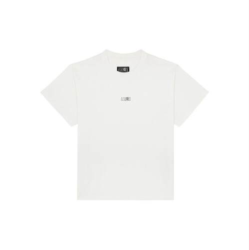 MM6 Maison Margiela 马吉拉MM6 男士 FW26 T恤 纯棉平纹针织Logo