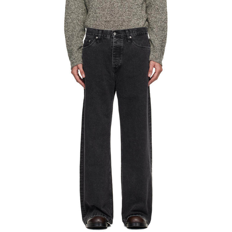 HOPE STHLM 男士 牛仔长裤 黑色 Loose-Fit Criss 牛仔裤