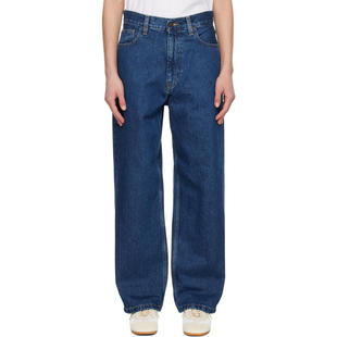 Carhartt WIP 卡哈特 女士 牛仔长裤 蓝色 Brandon 牛仔裤