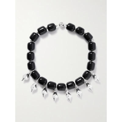 Julietta 女士 SS26 项链/吊坠 Odeon 镀银树脂项链