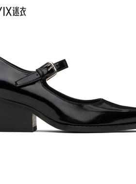 OPEN YY 女款黑色 Western 玛丽珍鞋 迷衣时尚