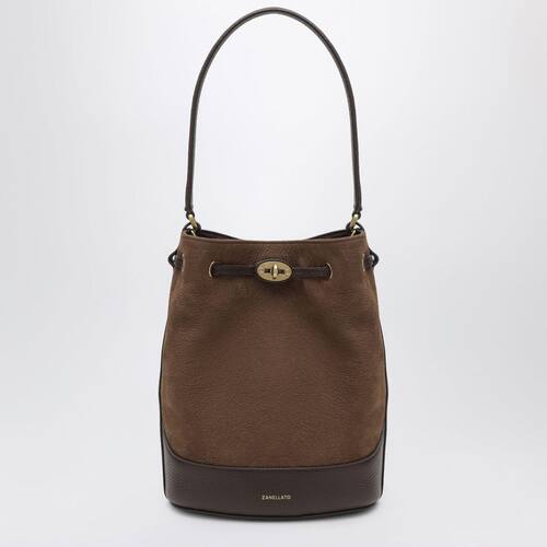 Zanellato 女士 FW26 手提包 MONDà 棕色牛巴革包包