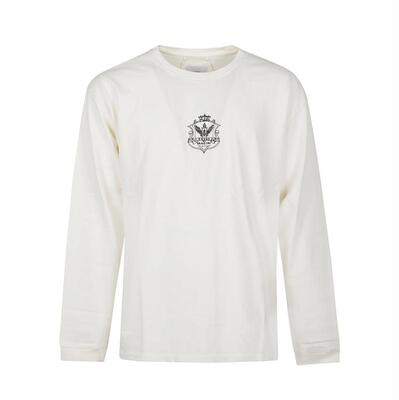 Rhude 男士 SS26 T恤 Grand Cru Crest 长袖