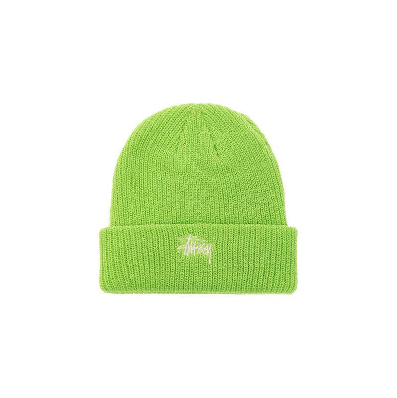 St&uuml;ssy 斯图西 男士 SS25 帽子 St&uuml;ssy 基本款翻边帽