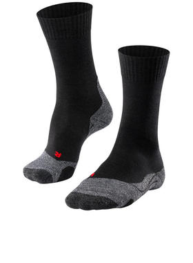 Falke 男士 SS25 袜子 TK2 EXPLORE 黑色袜子