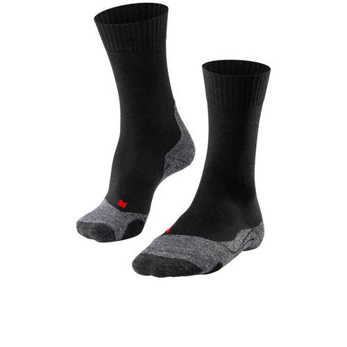 Falke 男士 SS25 袜子 TK2 EXPLORE 黑色袜子
