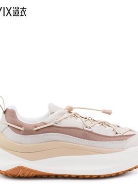 [秋冬新品]Moon Boot 女款MOON247 XLACE 白色浅褐色运动鞋 迷衣