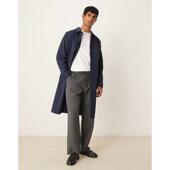 DESIGN 海军蓝 男士 设计风衣 夹克 ASOS