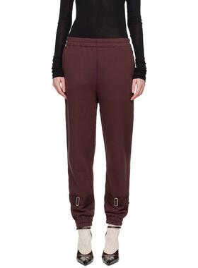 UNDERCOVER 女士 运动长裤 酒红色 UP2E1505 运动裤
