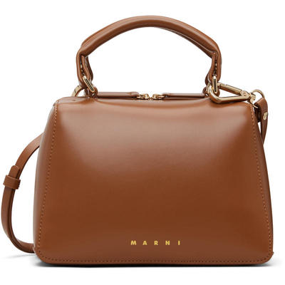 Marni 玛尼 中性（儿童） 手提包 棕色 School 儿童童装