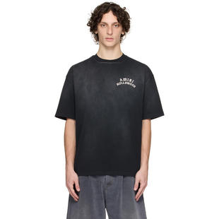 Amiri 埃米尔 男士 T恤 黑色 AMIRI Hollywood Oversized