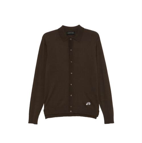 Gabriele Pasini 男士 SS26 开衫 棕色毛线衫