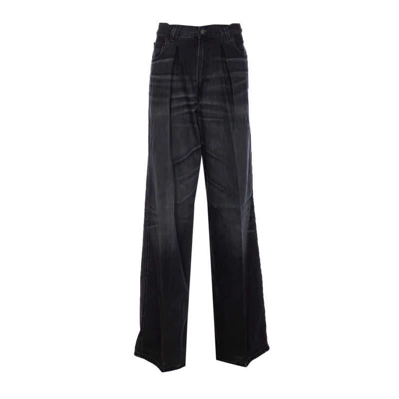 Haikure 女士 秋冬新品 牛仔长裤 腰带环牛仔裤