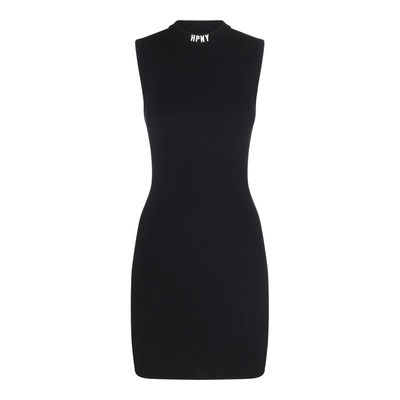 Heron Preston 女士 连衣裙 黑白粘胶纤维混纺