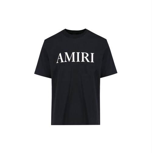 Amiri 埃米尔 男士 FW26 T恤 徽标印花圆领 T 恤