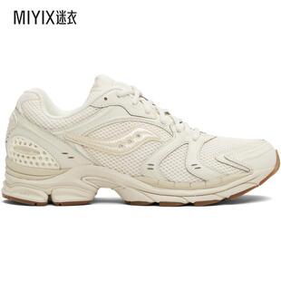 男款 Triumph 米色 ProGrid Saucony索康尼 Heritage 灰白色