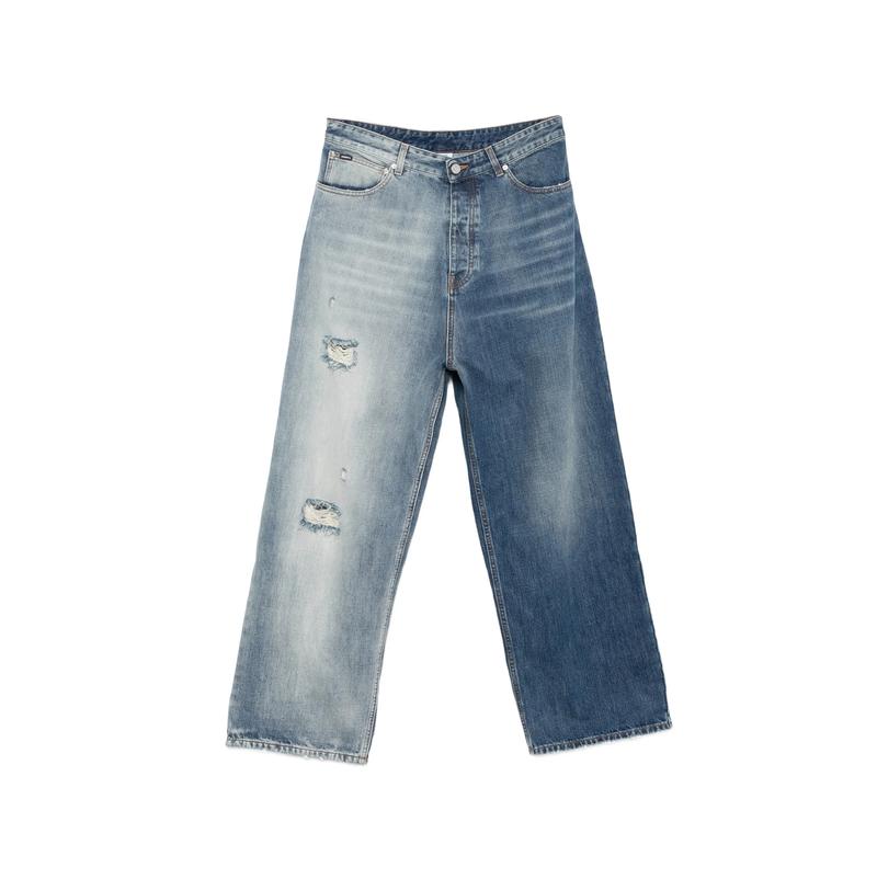 Vetements 维特萌 男士 SS26 牛仔长裤 渐变质感牛仔裤图片