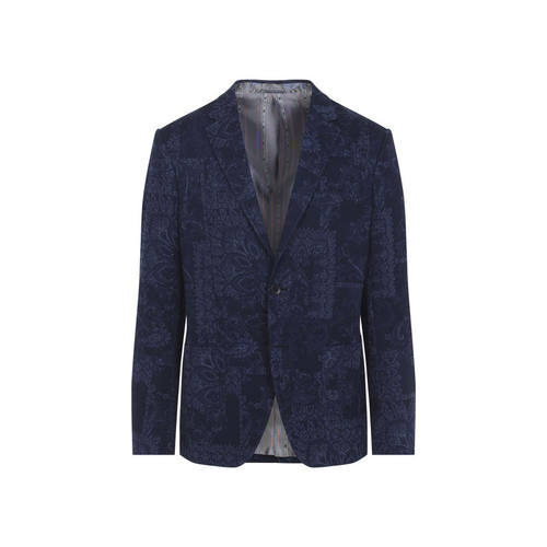 Etro 艾绰 男士 SS26 夹克 Etro 单排扣精裁西装外套